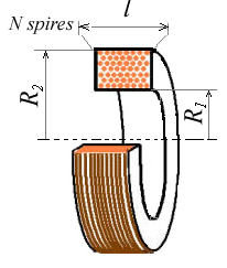 formule pour une bobine multicouches